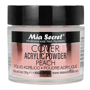 Mia Secret Cover Acrylic Powder - Peach 1oz